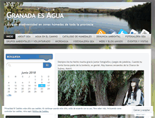 Tablet Screenshot of granadaesagua.com